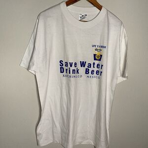 Men’s Vintage Corona T-Shirt From Mexico Size XL